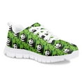 thumbnail image 2 of Pzuqiu Zebra Print Kids Walking Shoes Girls Size 11 Lace Up Breathable Running Sneakers Comfortable Athletic Tennis Sport Shoes, 2 of 5