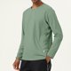 thumbnail image 1 of pstuiky camisa de manga larga para hombre, Camiseta de manga larga con cuello redondo para hombre, de color liso, para entrenamiento físico, con protección solar, elástica y secado rápido. xxl, 1 of 5