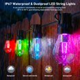thumbnail image 4 of Luces de guirnalda exteriores AILBTON 61 m inteligentes RGB+IC impermeables, 4 of 7