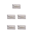 thumbnail image 2 of Minnieouse Cartera de cuero para mujer, reemplazo elegante, Color sólido, Rectangular, bolsillo con cremallera, carpeta de fotos, monedero para Type2 NO2, 2 of 6