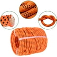 thumbnail image 5 of Double Braid Polyester Rope Pulling Rope Tree Cutting Ropes Multipurpose Bull Rigging 1/2 Inch x 100 Feet Orange, 5 of 5