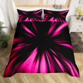 thumbnail image 2 of Erosebridal Gradient Geometric Comforter Cover Toddler, Abstract Striped Bedding Toddler Size, Adult Teens, Reversible 2-Piece（No Comforter）, 2 of 6