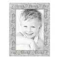 thumbnail image 2 of ArtToFrames 16" x 23" Platinum Baroque Luxe Picture Frame, 16x23 inch Silver Wood Poster Frame (WOM-5265),  Pack, 2 of 7