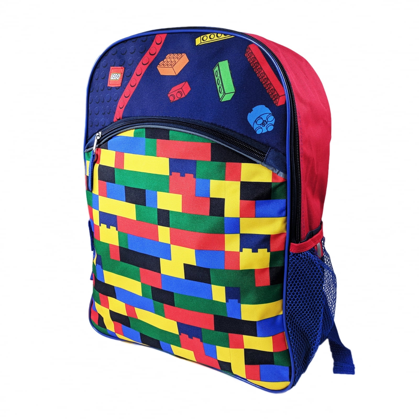 LEGO Lego Classic Blocks Kids School Backpack Mesh Pockets for