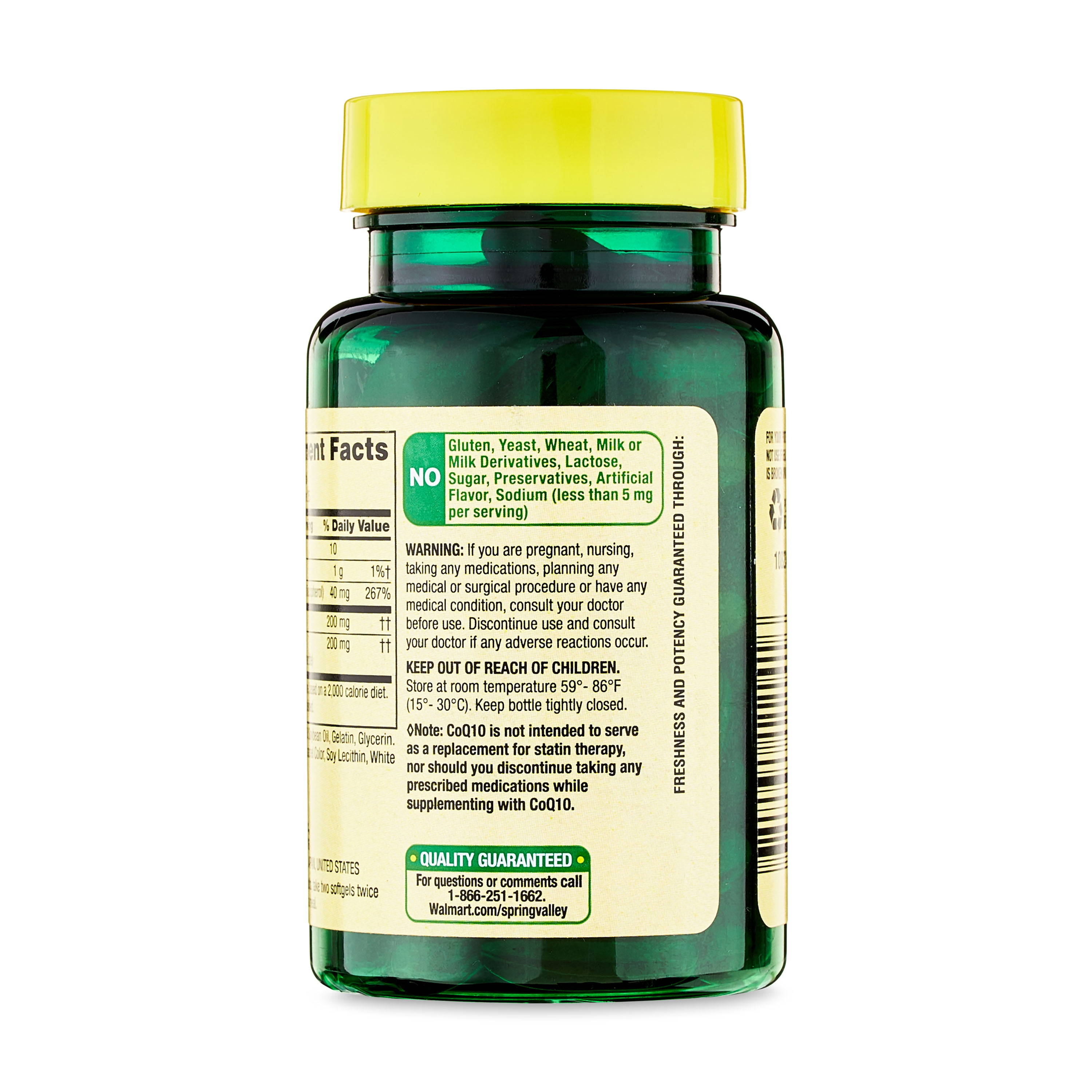 spring valley coq10 with l carnitine Spring Valley Co Q-10 Softgels 50 mg (50 ct) | Delivery Near Me main image 0