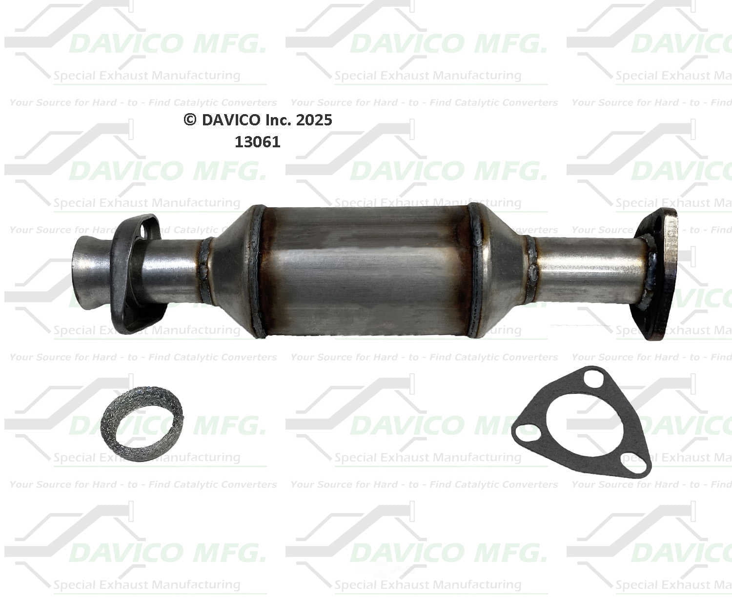 Davico Mfg 13061 Direct-Fit Catalytic Converter