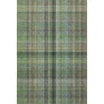 thumbnail image 2 of Addison Rugs Mayfield Washable Transitional Plaid Green Rectangle Rug, 9' x 12', 2 of 6