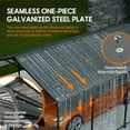 thumbnail image 3 of taoruifang 12x20 FT Metal Carport, Heavy Duty Outdoor Galvanized Steel Car Shelter Portable Garage for Car Boat Truck SUV, Black, 3 of 18