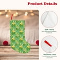 thumbnail image 4 of Picia Cartoon Frog And Lotus Leaf for 18in Christmas Stockings, Xmas Stocking for Kids, Holiday and Family Stocking for Fireplace or Party Decoration, 4 of 7