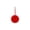 A, variant on ShaoXinWan Christmas Furry Ball Ornaments, Green Plush Tree Hanging Decoration Set, with Red Accent for Tree Wreath Indoor Xmas Party Living Room Holiday Home Decor