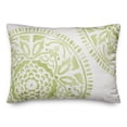 thumbnail image 2 of Creative Products Large Lime Green Watercolor Medallion 14x20 Indoor / Outdoor Pillow, 2 of 3