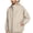 Beige, variant on Men's Waterproof Hiking Solid Color Outdoor Zipper with Inner Pocket Hooded Sports Trenchcoats Jackets Black XXL(XXL)