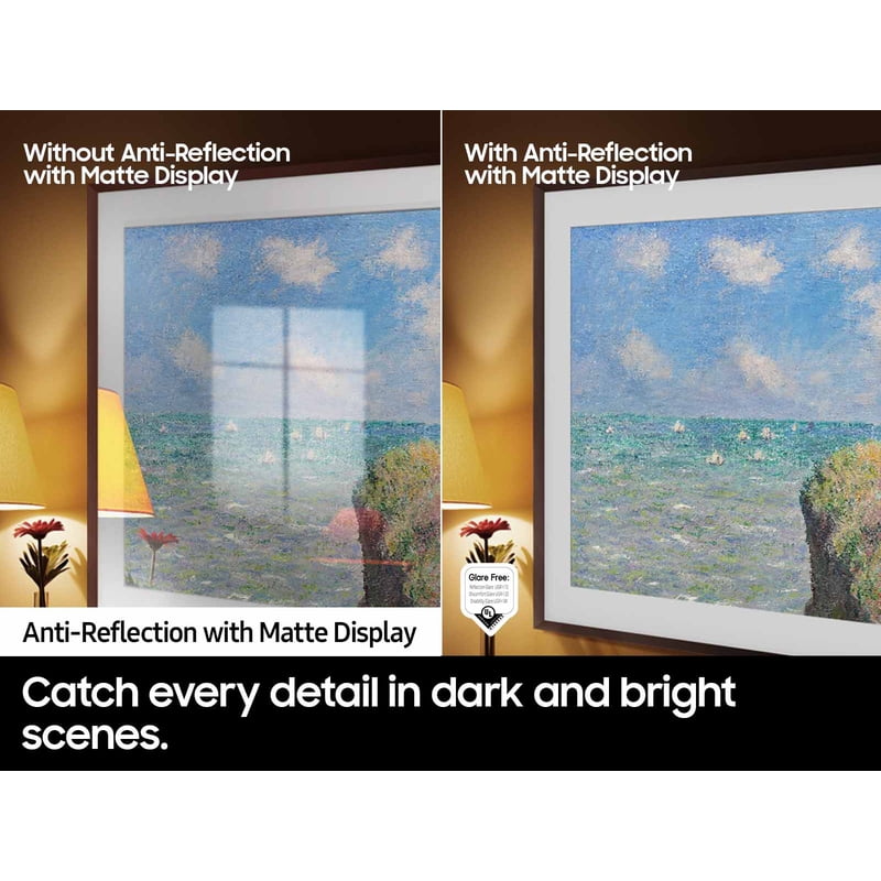 SAMSUNG 75" Class LS03D The Frame QLED HDR QN75LS03DAFXZA 2024 gallery view