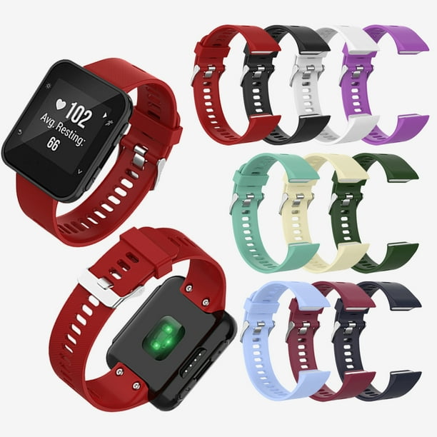 Silicone Sport Watch Strap for Garmin Forerunner35