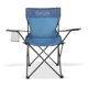 thumbnail image 1 of Silla Plegable para Camping Pesca Playa y Exteriores de Lona Impermebale con Porta Vaso Ligera Silla para Exterior Ergonomica con Estructura de Acero y Funda Transportadora (Azul Grisaceo), 1 of 5