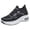 Black, variant on Women's Wide Toe Box Shoes, Extra Wide Air Cushion Sneakers with Lightweight Breathable Comfort for Gym and Training (Black, 7.5)