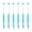 Blue, variant on 6Pcs Beadable Drawing Automatic Pencil 0.5mm Beadable Drawing Mechanical Pencil