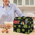 thumbnail image 6 of FOR U DESIGNS Shamrock Heart Kitchen Aid Mixer Cover Stain Resistant Stand Mixer Dust Covers Food Processor Covers Protective with 2 Organizer Bag St. Patrick's Day Accessories - S, 6 of 8