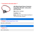 thumbnail image 2 of ABS Wheel Speed Sensor Connector - Compatible with 2010 - 2013, 2015 - 2019 Ford Flex 2011 2012 2016 2017 2018, 2 of 2