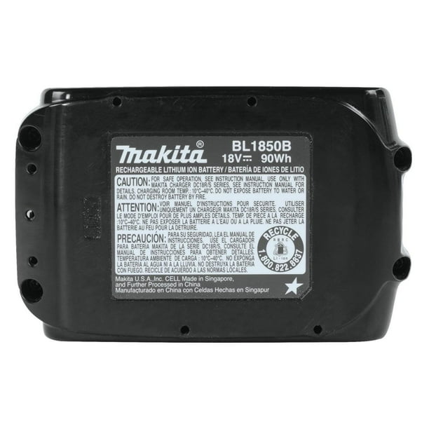 Makita BL1850B 18 Volt LXT Compact Lithium Ion 5.0Ah Tool Battery