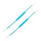 thumbnail image 1 of 2 unidades de correas protectoras profesionales para la tráquea y el cuello (azules), 1 of 8
