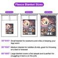 thumbnail image 5 of Spooky Halloween Night Witch Schnauzer Glowing Pumpkins Cozy Fleece Blanket Miniature Schnauzer Dog Lover Warm Soft Throw Blanket - 12015, 5 of 5