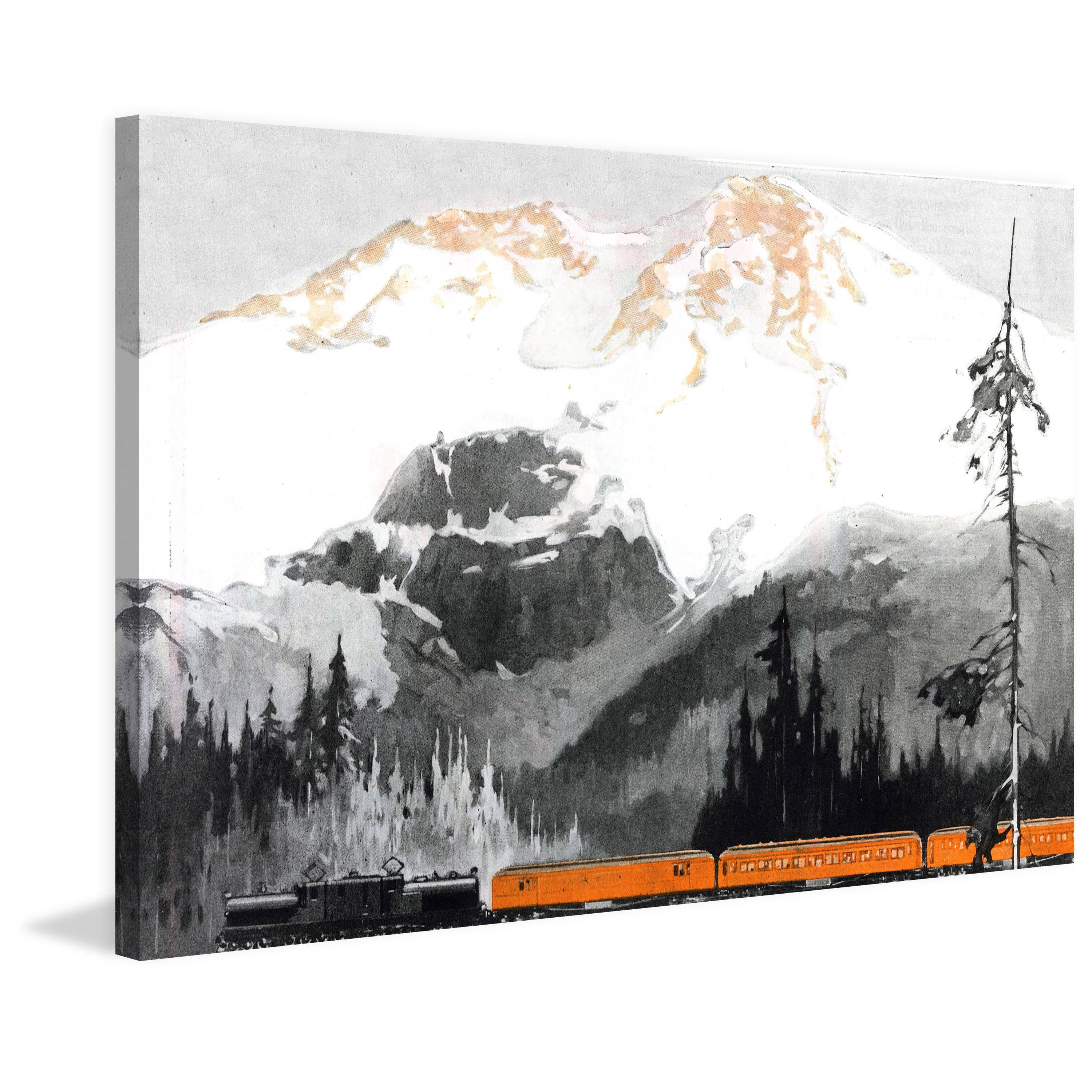 "Out West" Painting Print on Wrapped Canvas