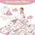 thumbnail image 3 of White Christmas Tree Pattern Toddler Nap Mats for Kids Preschool,51"x22" Sleeping Mat Bag or Kids,Toddler Sleeping Bag,Toddler Nap Mat or Daycare, 3 of 6