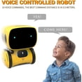 thumbnail image 3 of Kids Robot Toy, Smart Talking Robots, Gift For Boys And Girls Age 3+, Intelligent Partner And Teacher, With Voice Controlled And Touch Sensor, Singing, 3 of 4