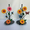 thumbnail image 4 of Matoen Sunflower Paper Towel Holder - Kitchen Decor Farmhouse Countertop Cute Country Stuff Vintage Home Decoration Black Metal Rustic Kitchen Counter Decor Housewarming Gift, 4 of 7