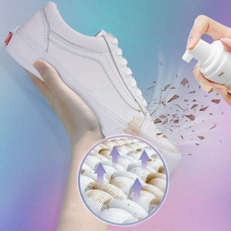 White Shoes Cleaner wshoe brush Whiten Refreshed ​Polish Cleaning Tool  Strong stain remover cleaner for Leather Shoe Sneakers