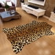 thumbnail image 3 of Alfombra antideslizante de poliéster grueso de 120 x 160 cm, duradera, con diseño de leopardo, 3 of 8