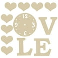 thumbnail image 4 of Wall Clock Sticker, Stylish Safe Wall Clock With Excellent Effect For Living Room Yellow, 4 of 8