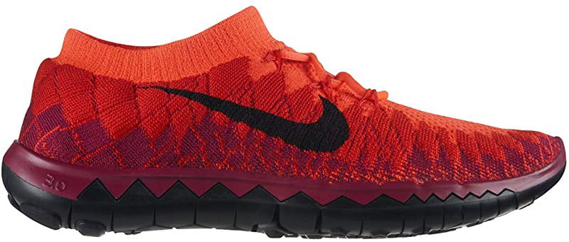 Percepción Tratamiento encuentro Nike Women's Free Flyknit 3.0 Running Shoe, Crimson/Black/Red, 9 B(M) US -  Walmart.com
