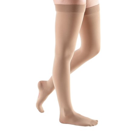 medi comfort closed toe thigh highs - 20-30 mmhg reg medi465-p