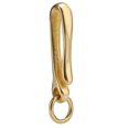 thumbnail image 2 of Pure Copper U Shaped Key Chain Buckle With Ring Keyring Belt Hook Decoration Hardware   DIY  Handmade Accessories(L, 2 of 8