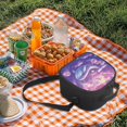 thumbnail image 4 of Jeiento Cute Whale Jellyfish School Lunch Bag with Handle Girls Lunch Boxes for School Thermal Meal Tote Kit Leakproof Keep Warm Small Lunchbox for Teen Kids Toddler for Travel Picnic Potluck Purple, 4 of 6