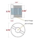 thumbnail image 5 of 6 Pcs 5/8 inch Male to 3/8 inch Female Mic Converter Threaded Screw, 5 of 5