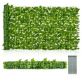 thumbnail image 2 of Artificial Hedge Privacy Screen – Uv-Resistant Faux Greenery Fence Roll for Balcony, Garden, Patio , Easy-Cut Ivy Mat for Instant Outdoor Privacy & Shade, Maintenance-Free Backyard Makeover, 2 of 4