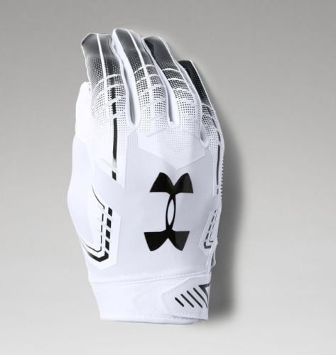 white under armour football gloves