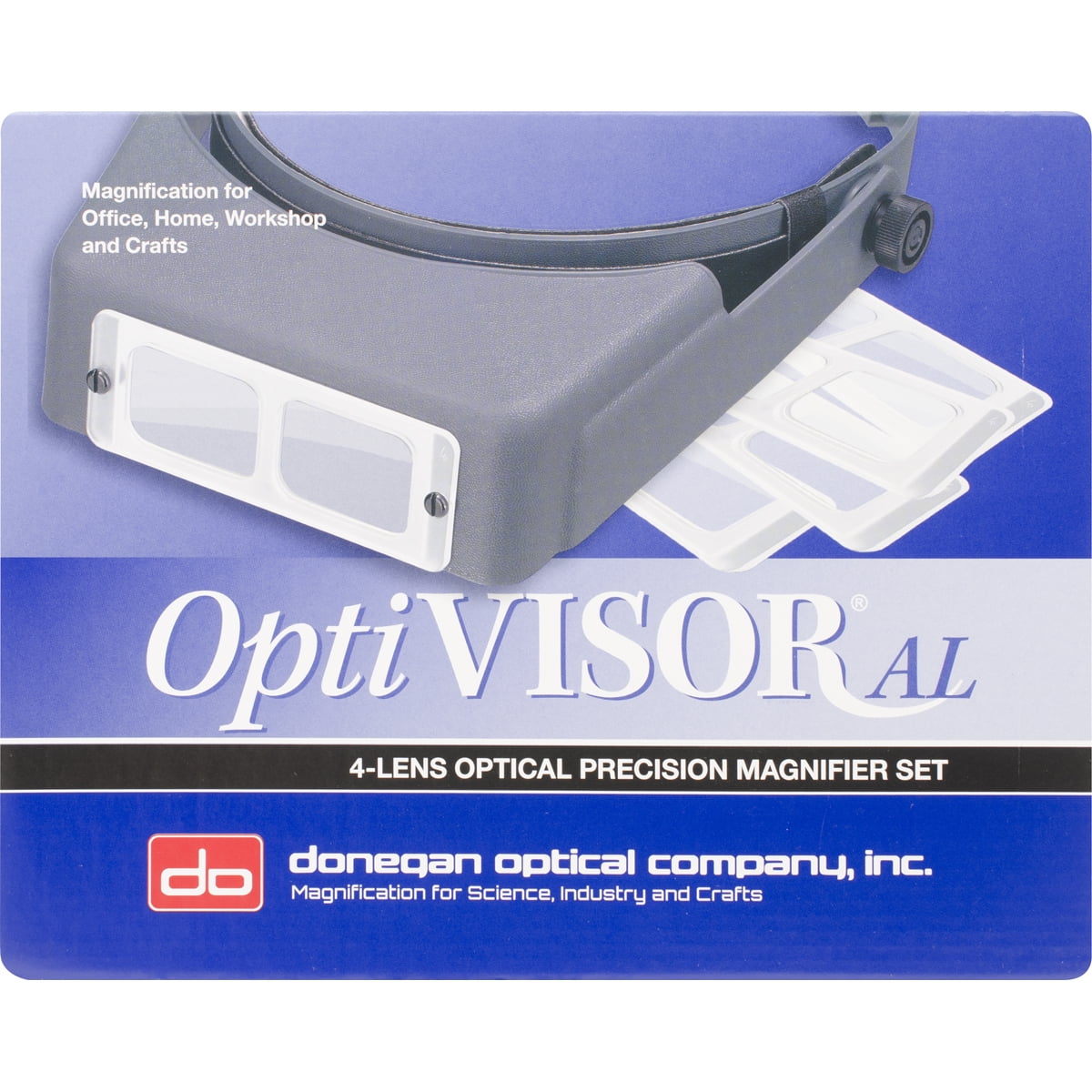 Donegan OptiVisor LX Kit  4 Lens 