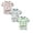 6pcs Baby Boys Summer Outfits-Khaki+Green+Light Green, variant on Gerichy Toddler Boys' Shorts Set 6 Piece Short Sleeve T-Shirt and Sweat Shorts Summer Outfit for Boy 12 18 24 Months 2T 3T 4T