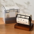 thumbnail image 3 of Clearance! Calendar Wheel Perpetual Calendar 2025 Large Rotating Desktop Ornament Desk Calendar, 3 of 9