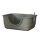 thumbnail image 1 of Caja de arena para gatos Salvador antisalpicaduras grande Gris, 1 of 10