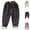 Black, variant on Hpgjzj Toddler Fleece Lined Corduroy Pants Boys Girls Solid Color Elastic Waist Fit Jogger Trousers Winter Warm Clothes 2-7 Years