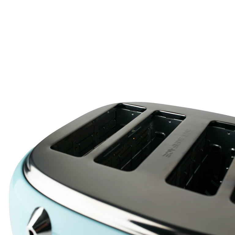 4 Slice Long Slot Toaster, Aqua