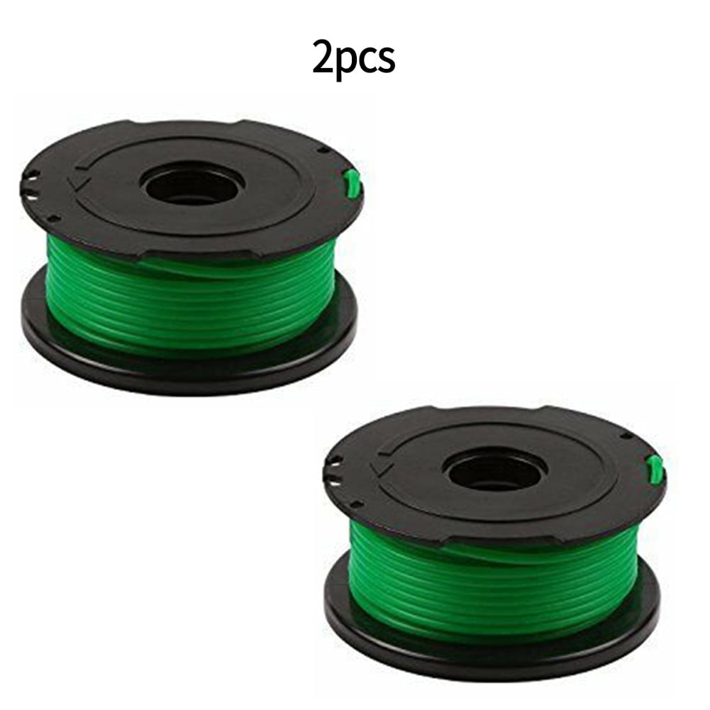 Replacement Trimmer Line Spool 3 Pack for Black & Decker SF-080-BKP +  Cap