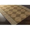 thumbnail image 2 of Mark&Day Wool Rugs, 5x8 Hunter Global Taupe/Brown Area Rug, Brown Beige Carpet for Living Room, Bedroom or Kitchen (5' x 8'), 2 of 2