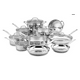thumbnail image 1 of Bateria de Cocina Cuisinart Chefs Stainless 17 Pc Set, 1 of 3