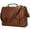 Brown, variant on Messenger Bag for Men 15.6 inch Laptop Briefcase Vintage Leather Waterproof Large Computer Satchel Bag Retro Shoulder Bag for Office Business Travel College